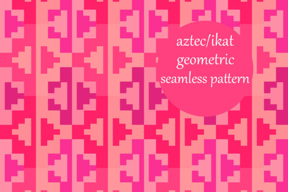 Aztec Ikat Geometric Blocks Pattern: A Strategic Tool for Creativity and Planning