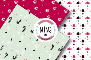Christmas Digital Paper Pack Xmas Paper: A Creative Resource for Holiday Projects