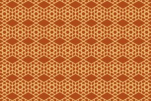 Pattern Abstract Hexagon Brown: A Modern Design Trend
