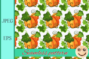 Seamless Pumpkin Pattern