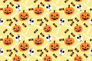 The Halloween Pumpkins Seamless Pattern: A Versatile Tool for Creativity and Business