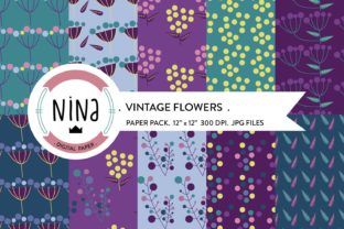 Vintage Flowers Digital Paper Pack: A Strategic Tool for Creative and Professional Use